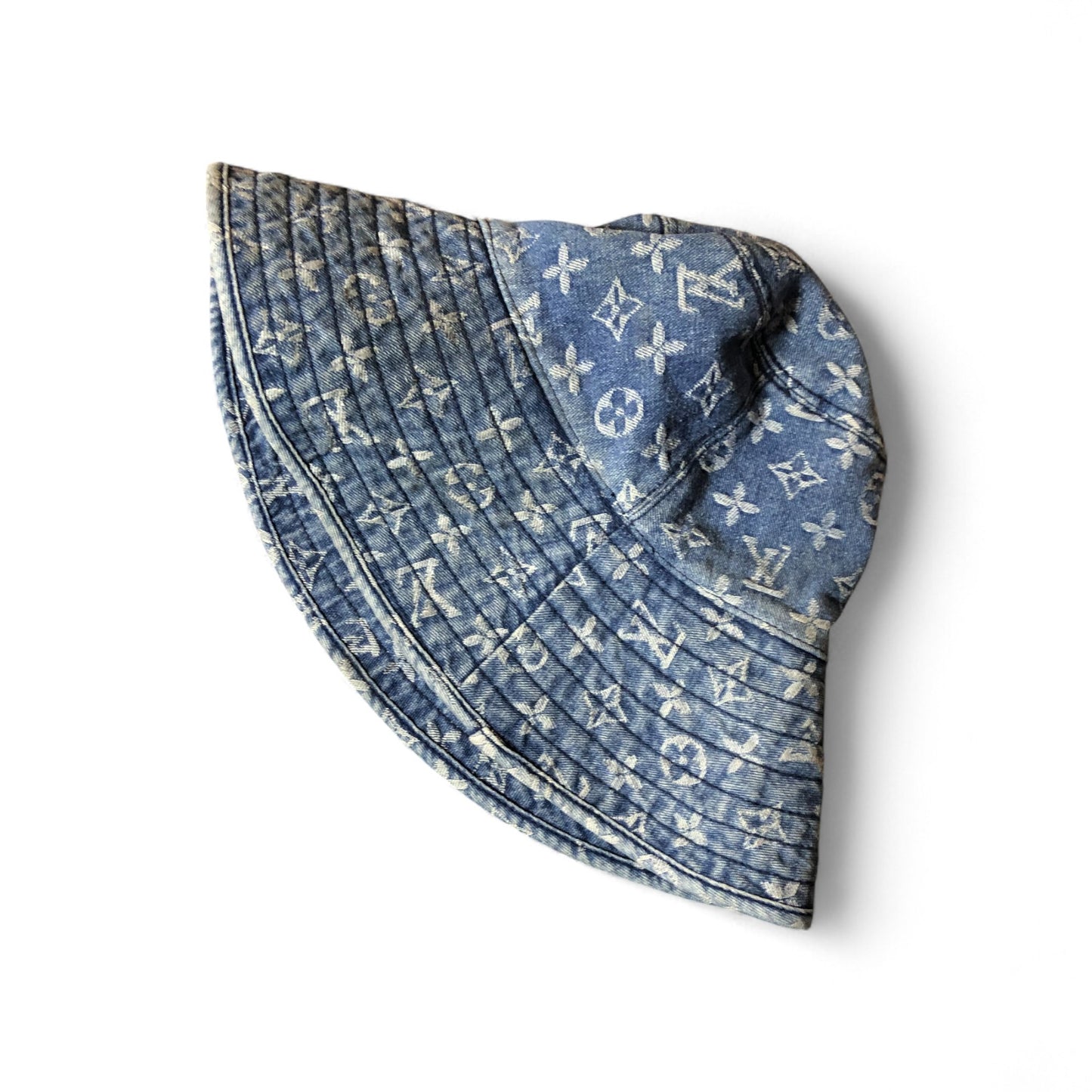 Louis Vuitton Vintage Bucket monogram denim bucket hat